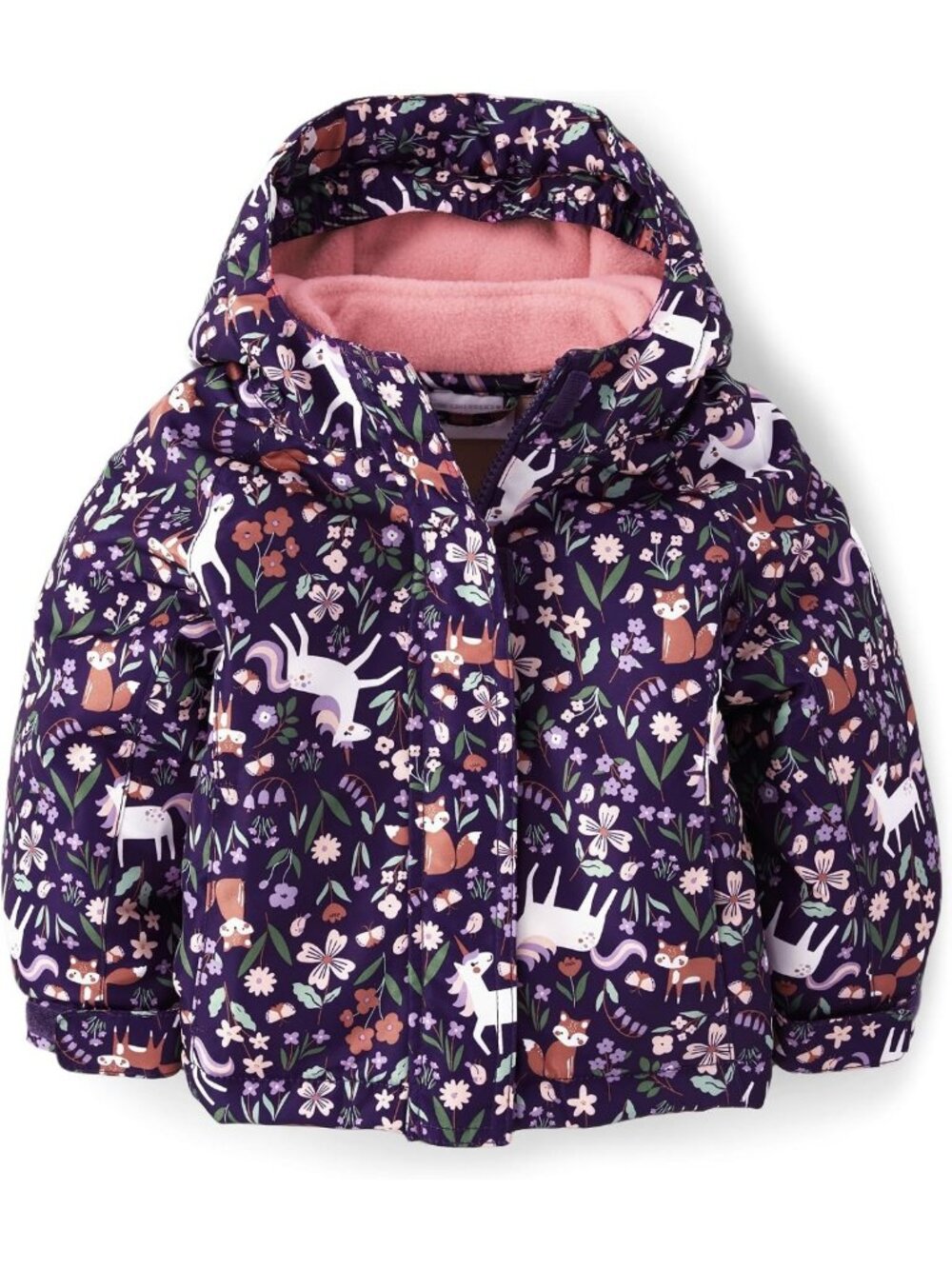 Cozy 3-in-1 Winter Jacket for Baby Girls & Toddlers - Wind & Water Resistant